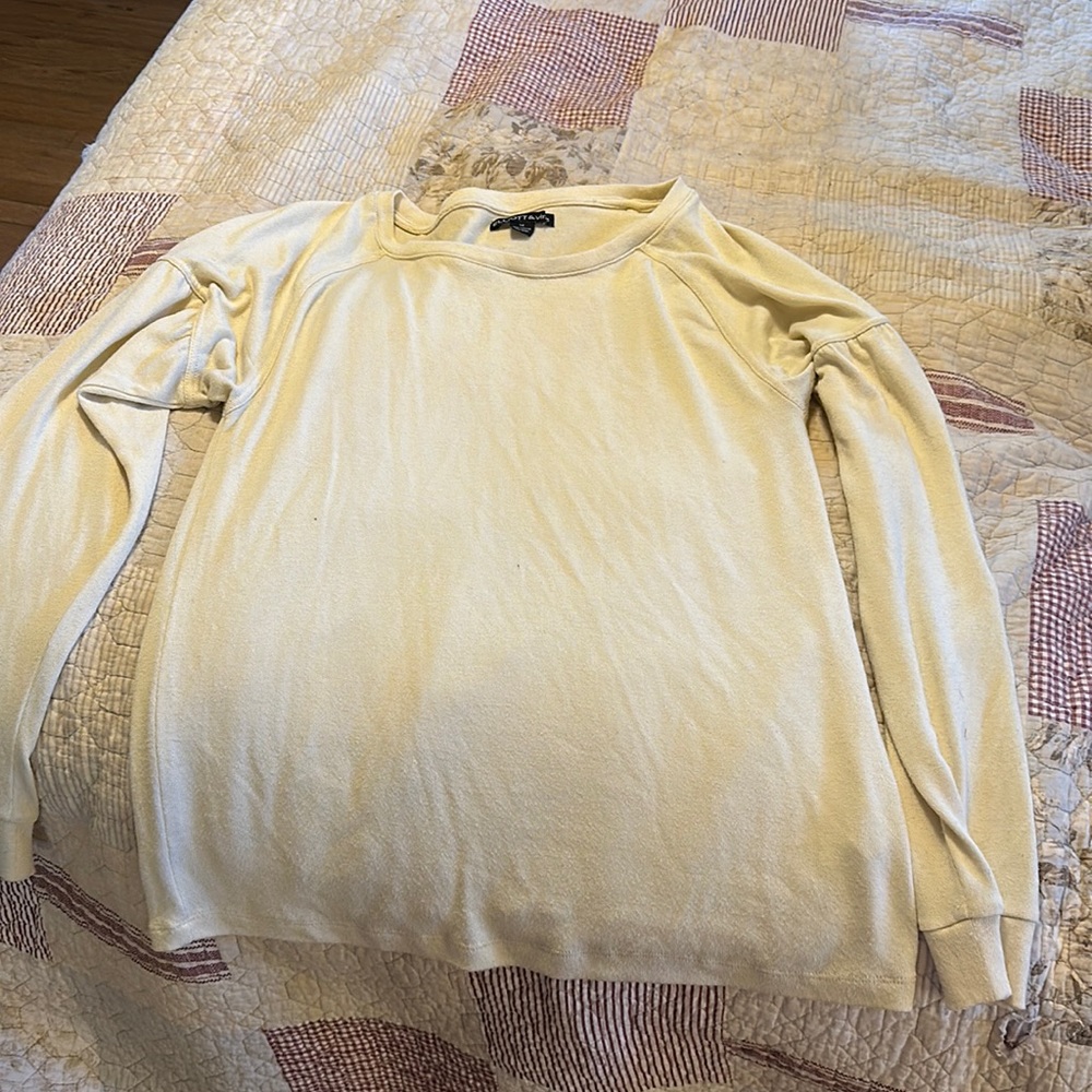 Super soft cream colored sweater